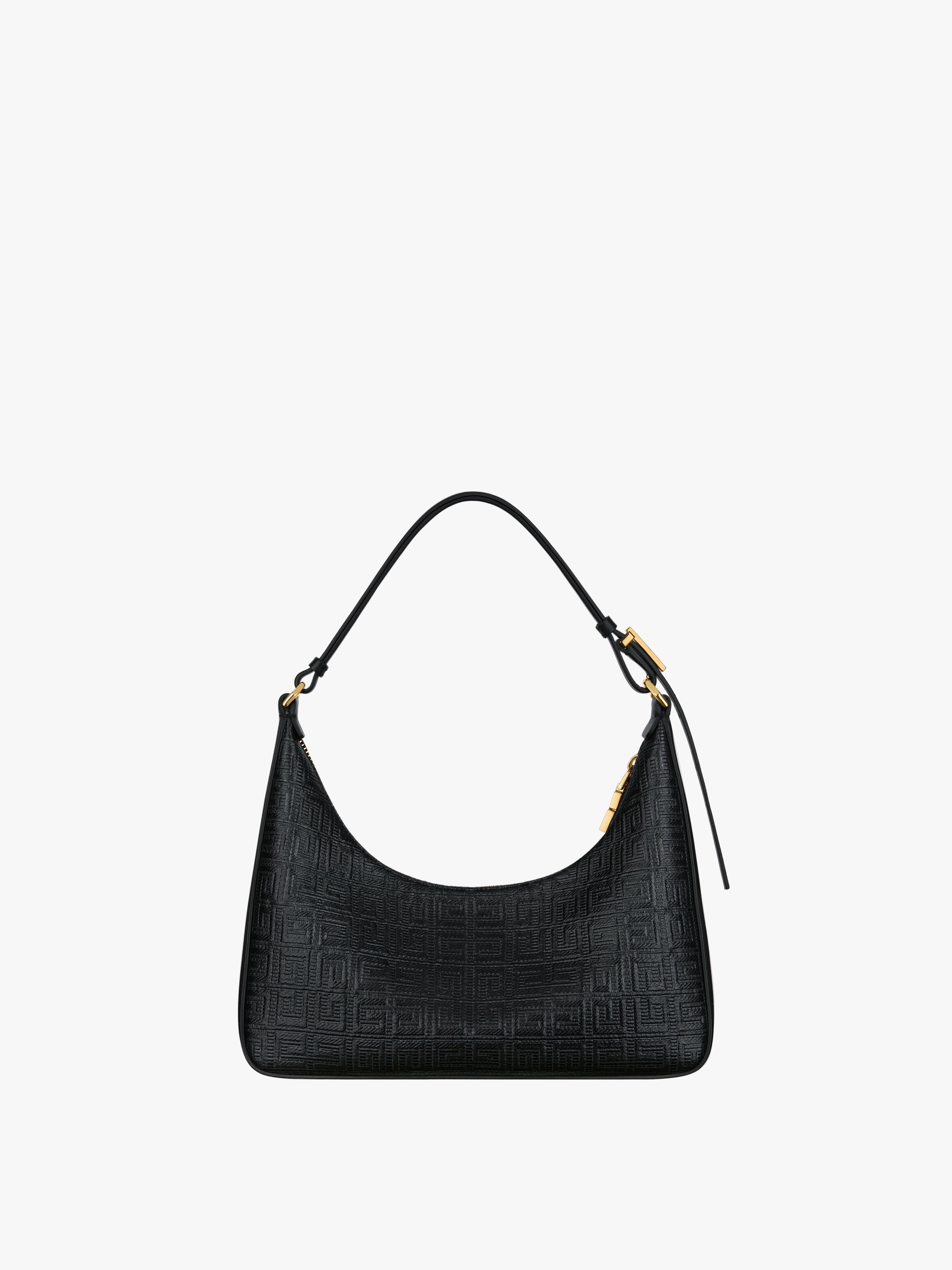 SMALL MOON CUT OUT BAG IN 4G COATED CANVAS 4