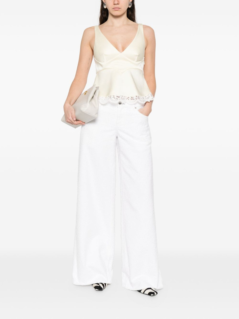 Stella McCartney wide-leg jeans outlook