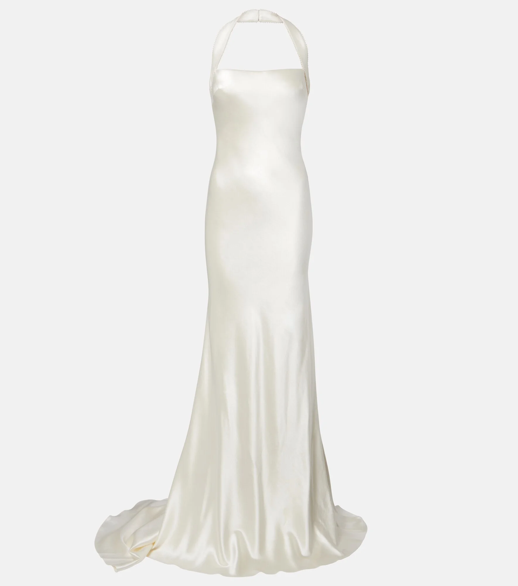 Bridal Presley wool and silk gown - 1