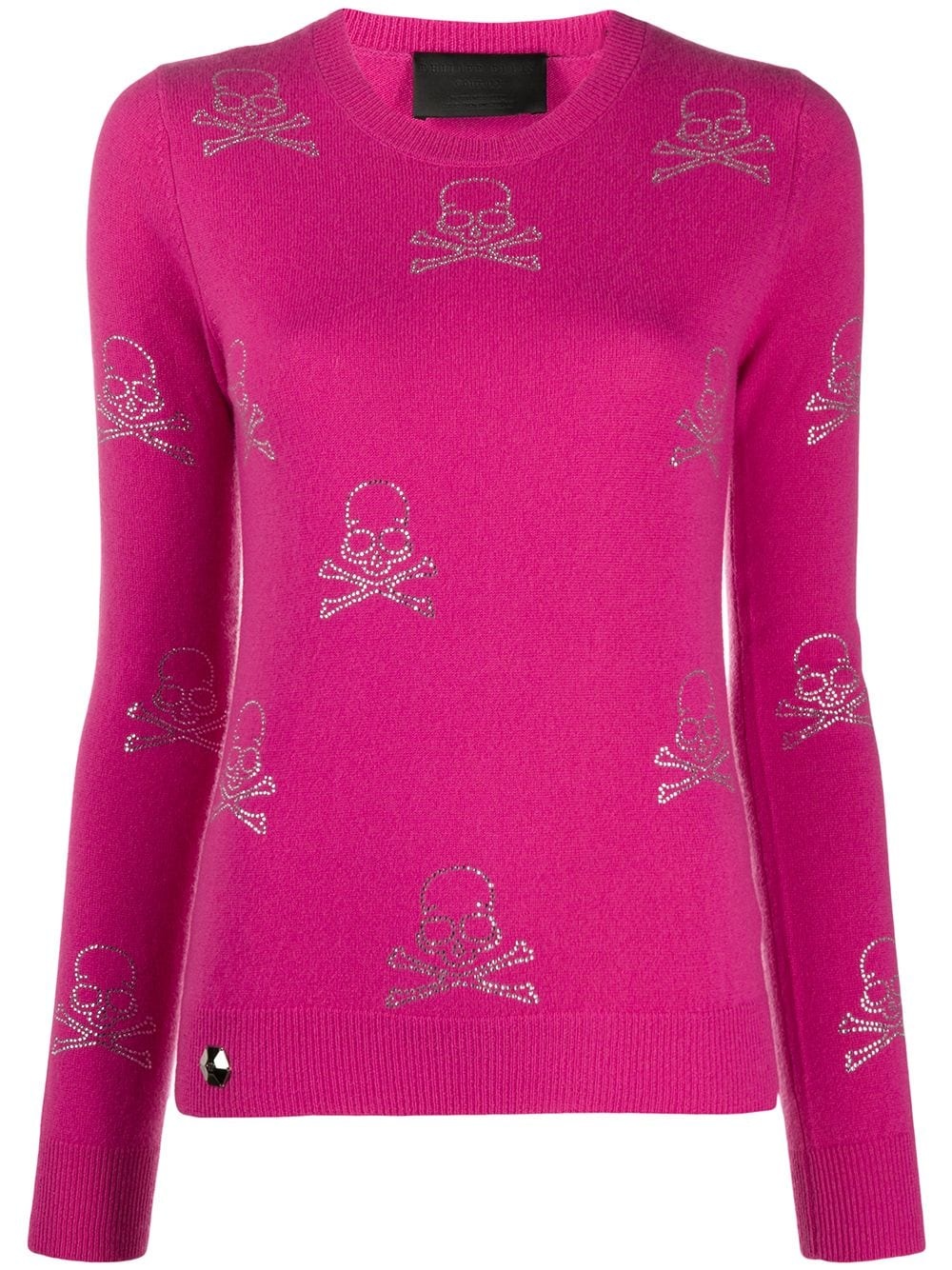 crystal skull monogram jumper - 1