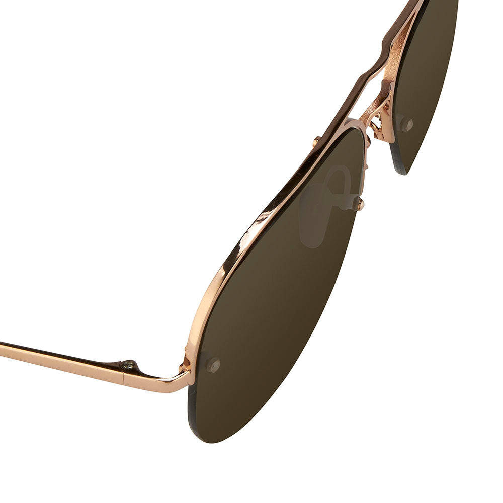 LINDA FARROW 543 C6 AVIATOR SUNGLASSES - 4
