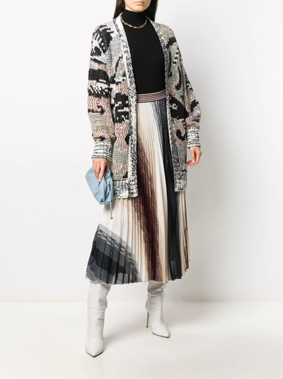 Missoni long knit cardigan outlook