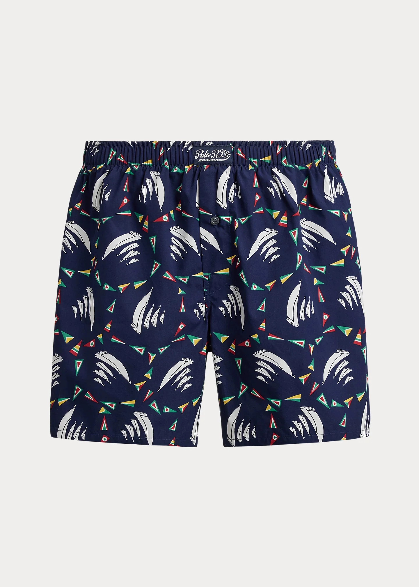 Print Woven Cotton Boxer - 1