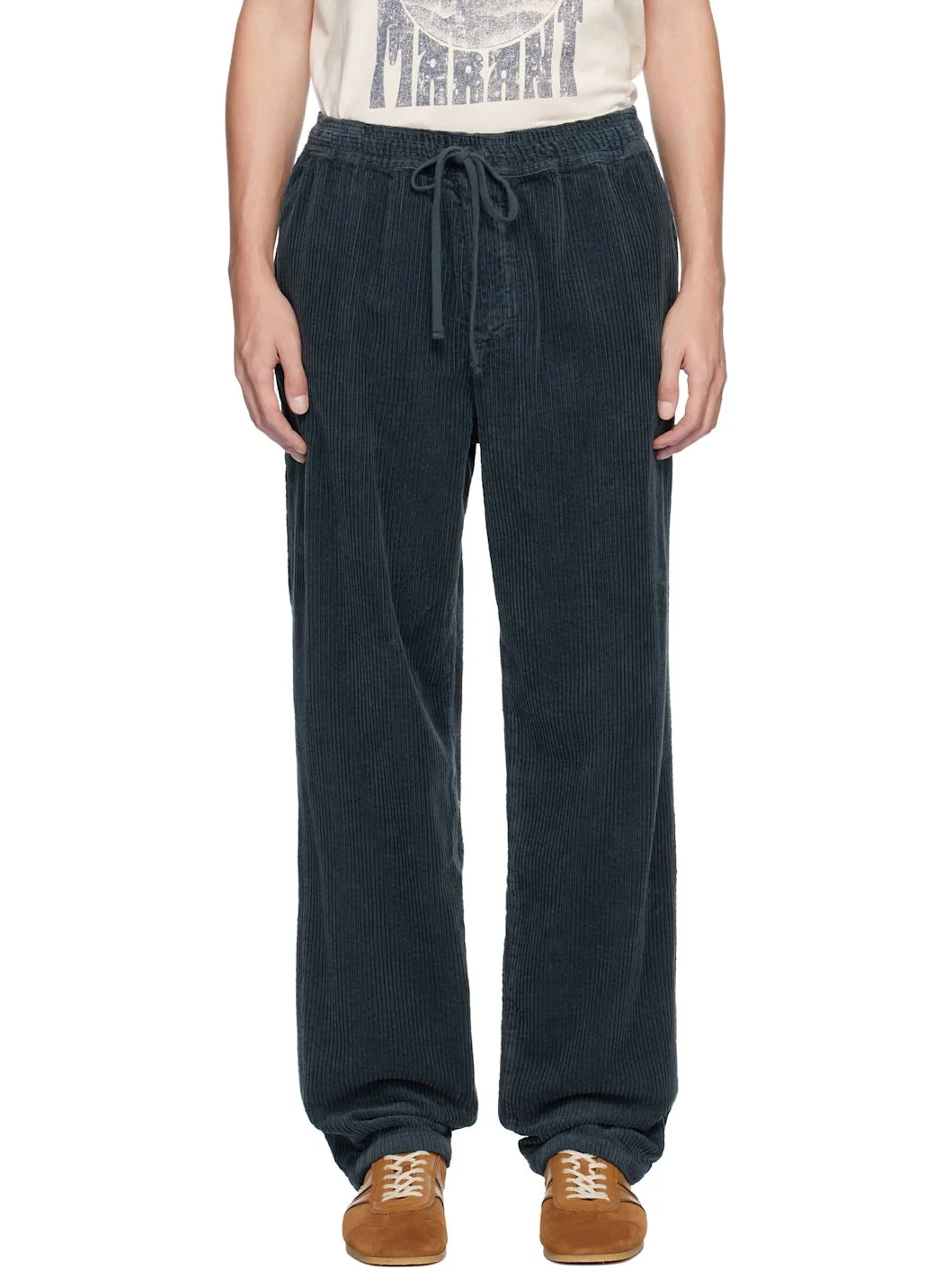Navy Nirlen Trousers - 1
