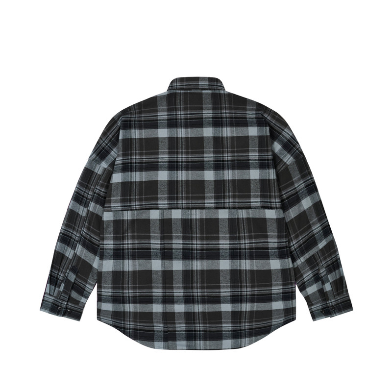 PALACE LUMBER YAK PATCH OVERSHIRT BLACK outlook