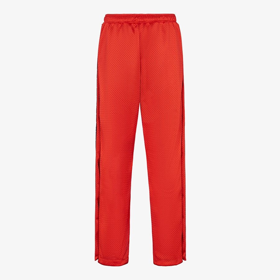 Red tech mesh pants - 2