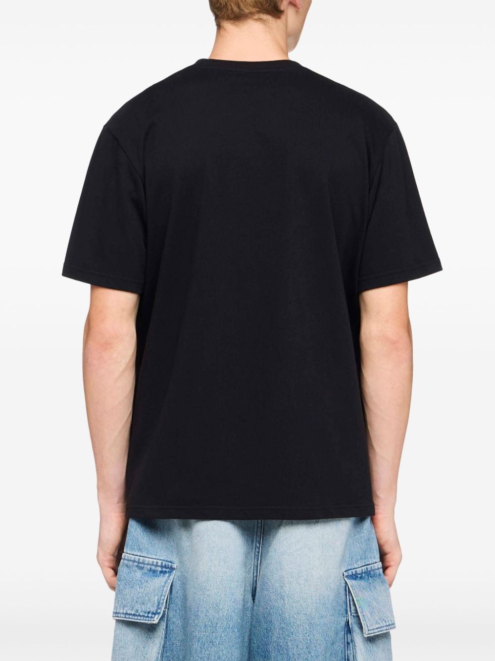 logo-embroidered T-shirt - 4