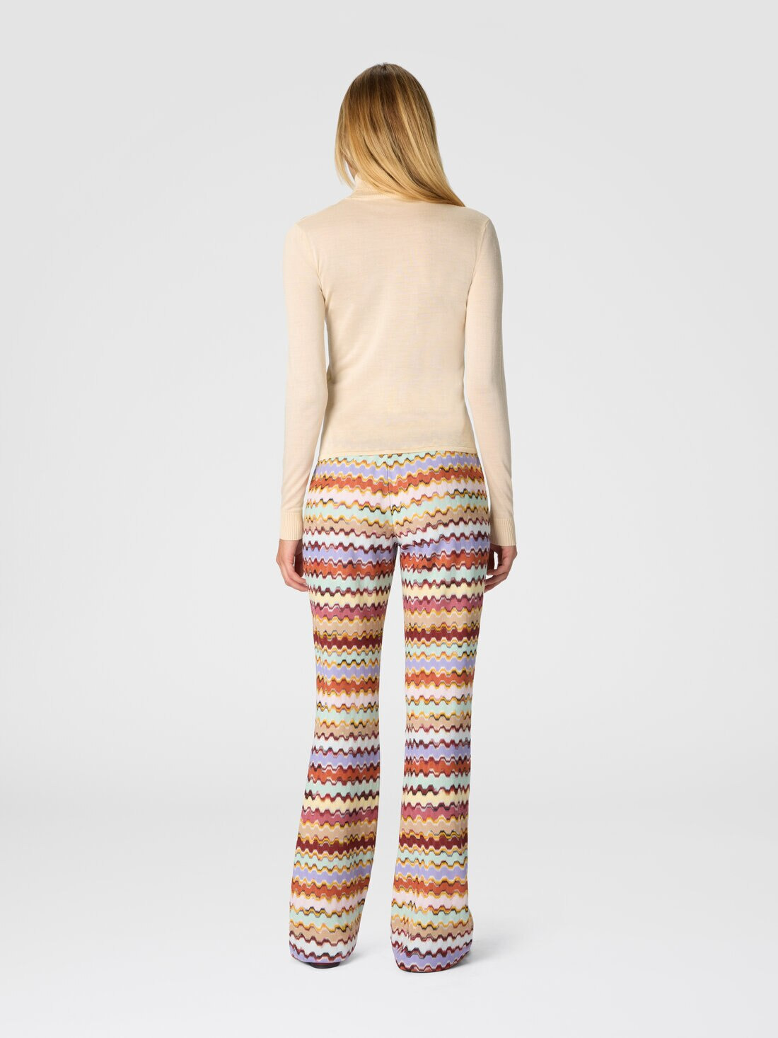 Raschel flared pants - 3