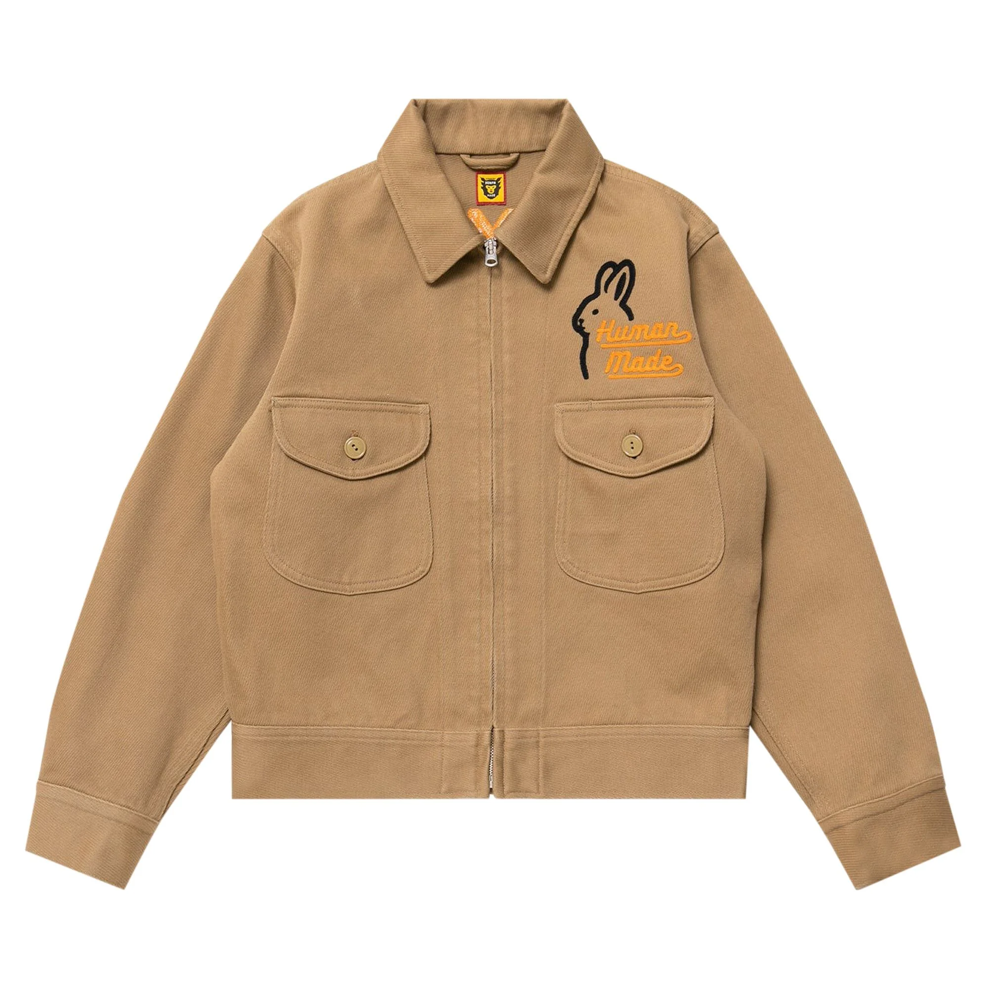 Human Made Zip Work Jacket 'Beige' - 1