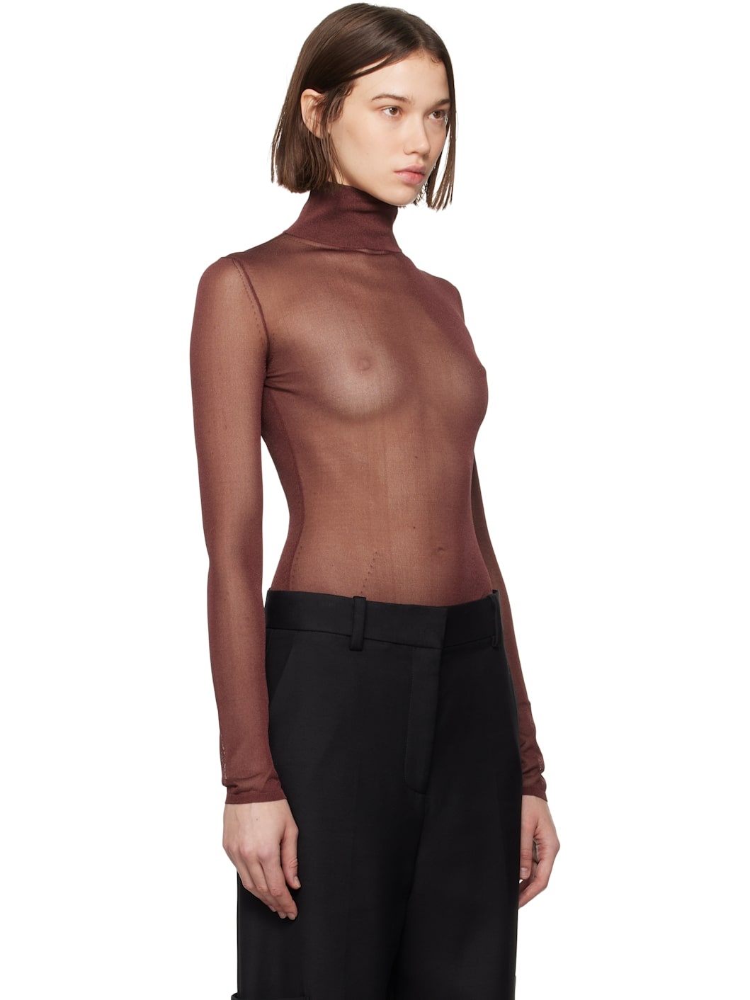 Burgundy Tallin Bodysuit - 2
