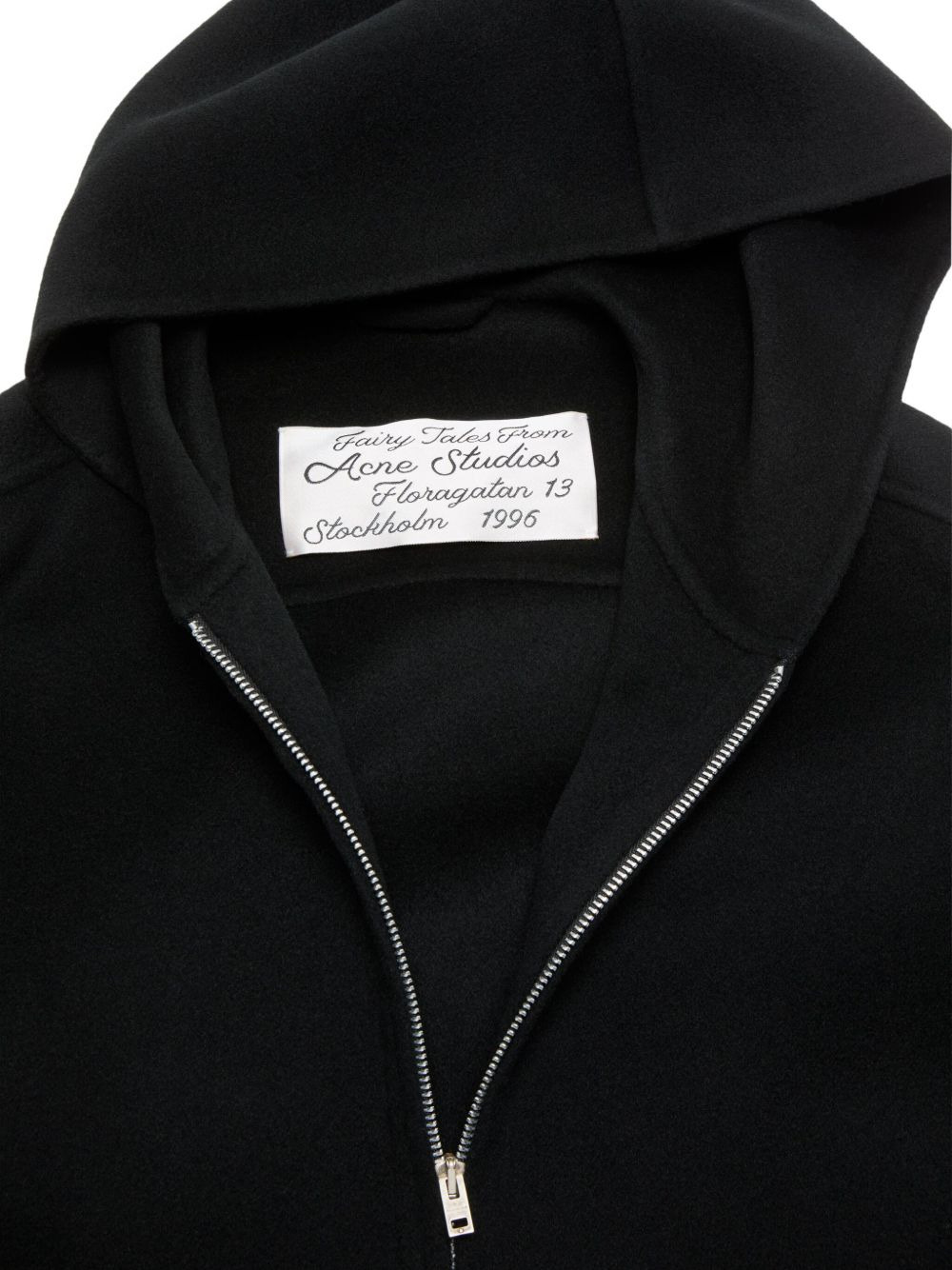 hooded zip-up sweater - 5