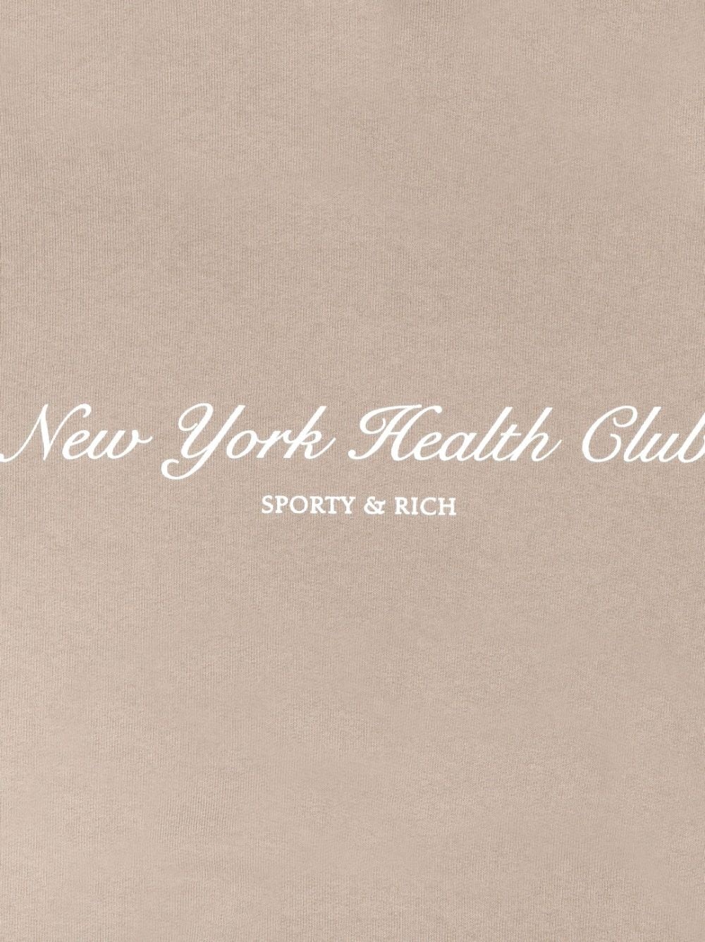 NY Health Club cropped hoodie - 3