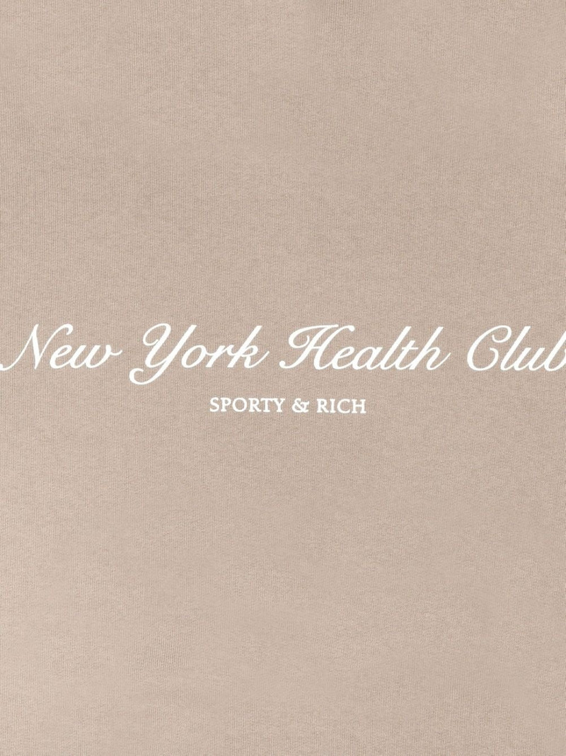 NY Health Club cropped hoodie 3