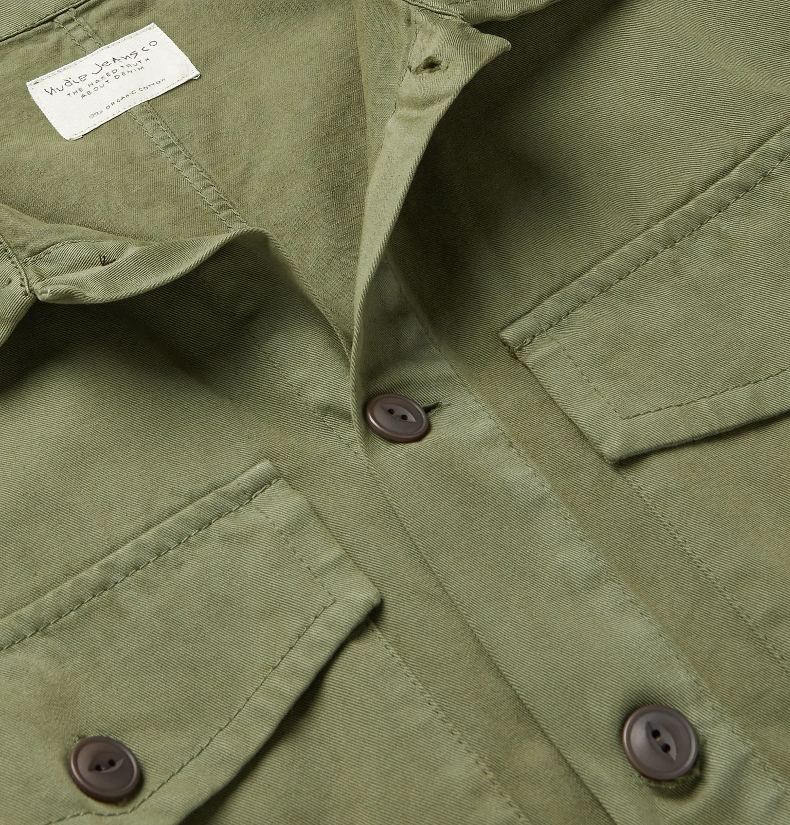 Colin Cotton-Twill Overshirt - 5