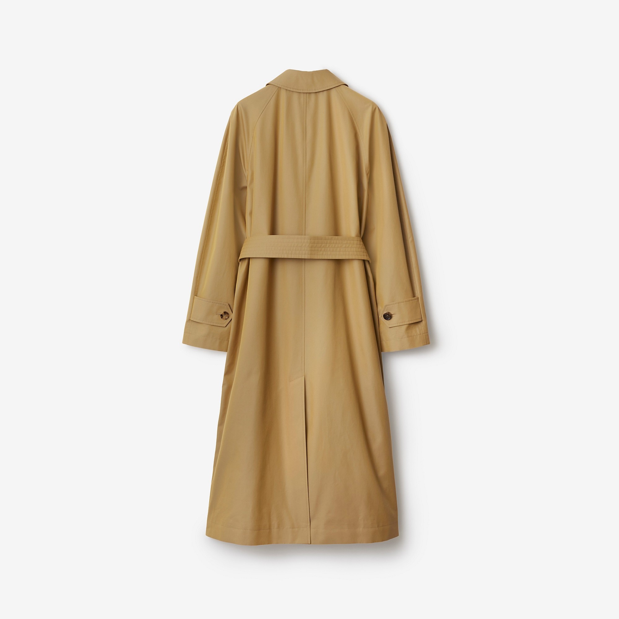 Long Gabardine Car Coat - 5