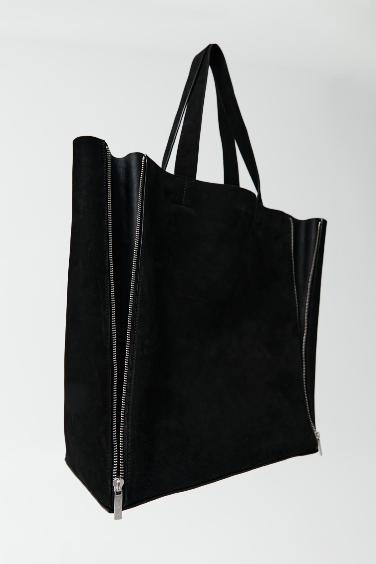 Zip Tote Bag - Black - 2
