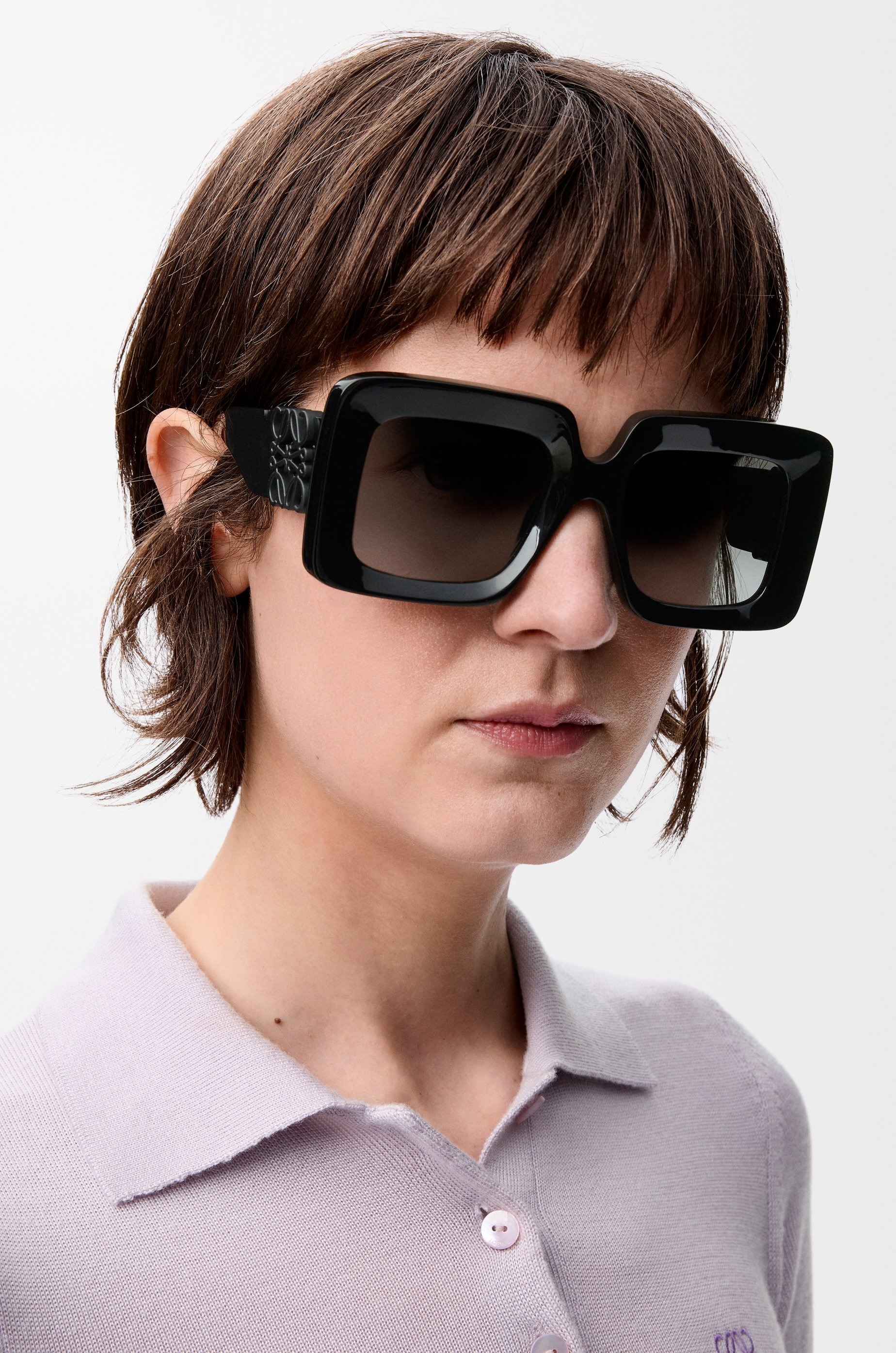 Beveled Square Maxi Anagram sunglasses - 3