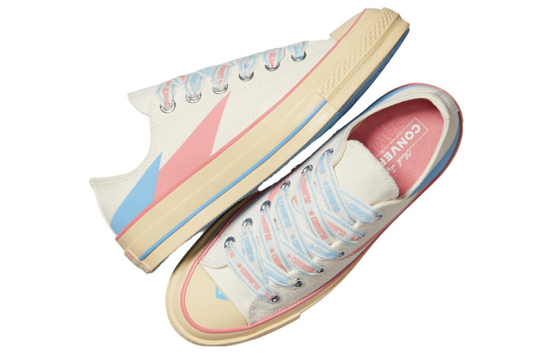 Converse Chuck 70 Low 'Beige Pink Blue Abstract' A07150C 4