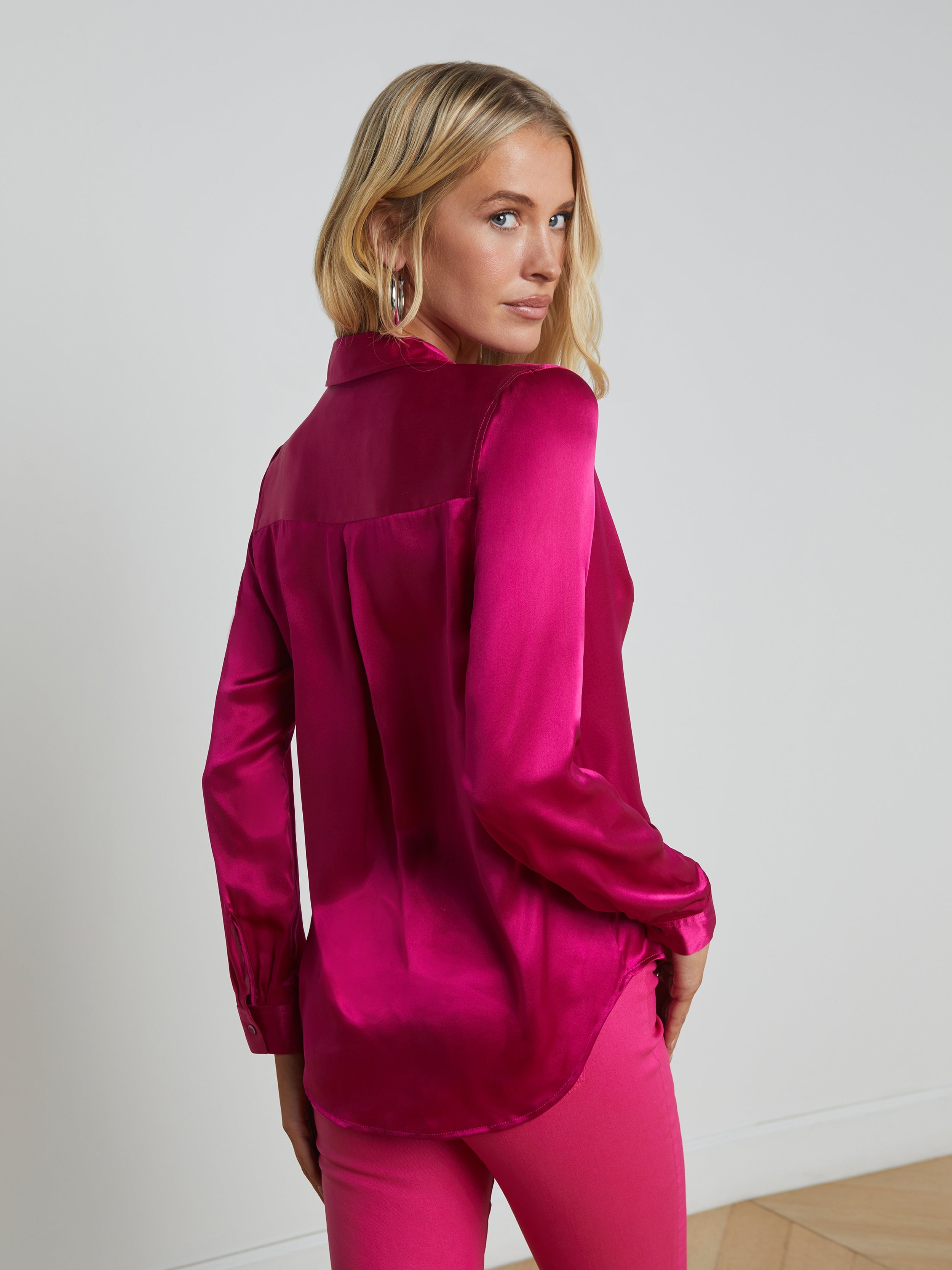 Tyler Silk Blouse - 5