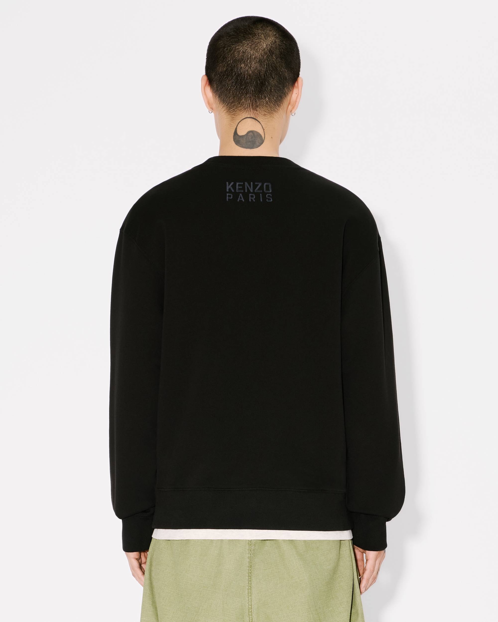 'KENZO Happy Tiger' embroidered sweatshirt in cotton - 4
