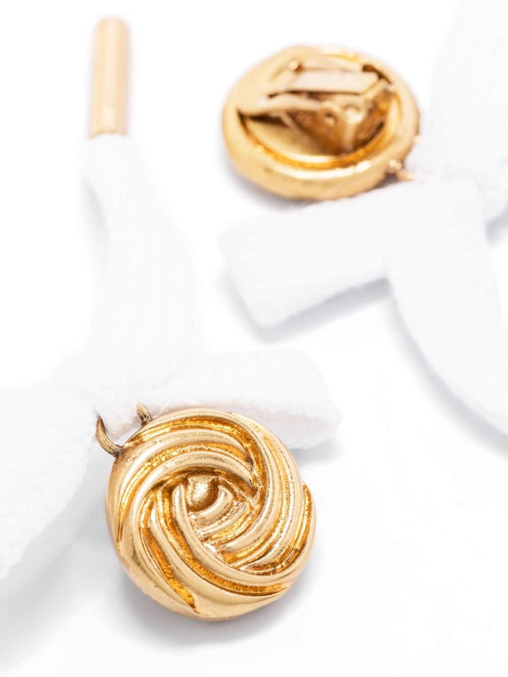 bow-embellished earrings - 3