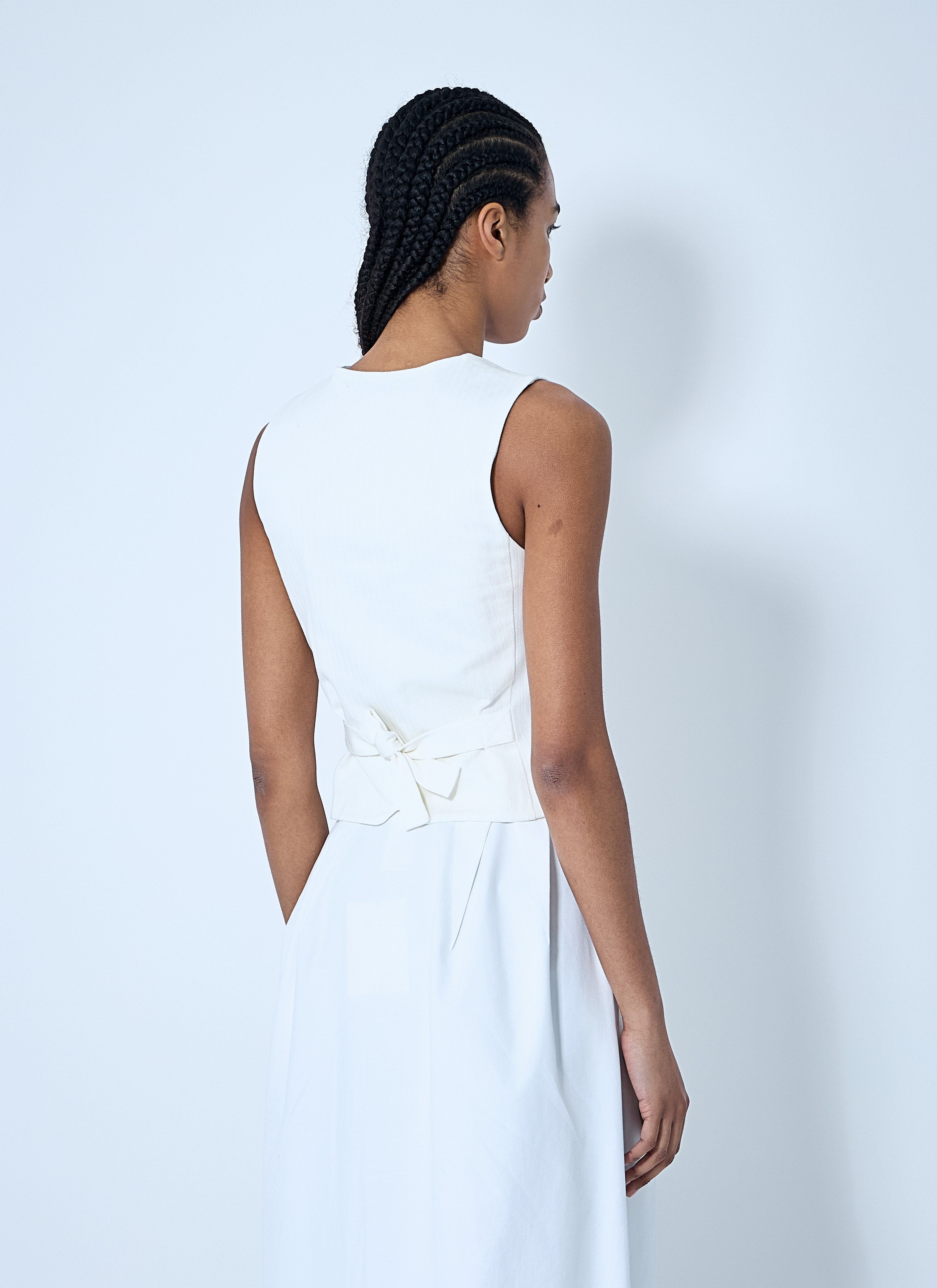 Max Mara Women Cotton Waistcoat - 4