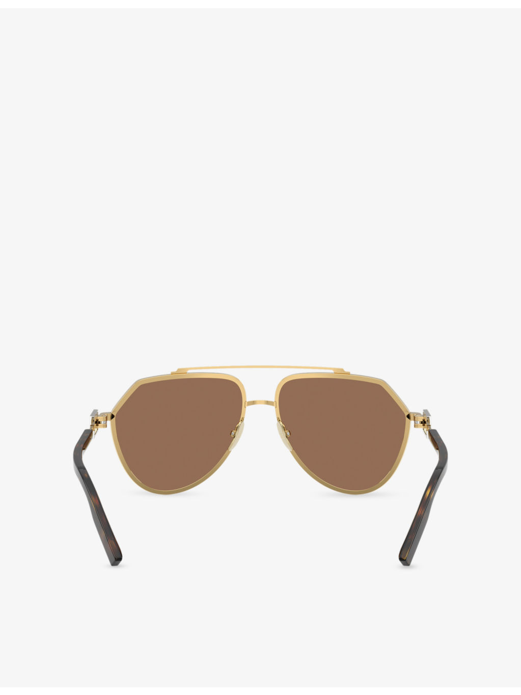 DG2315 Pilot-Frame Metal Sunglasses - 4