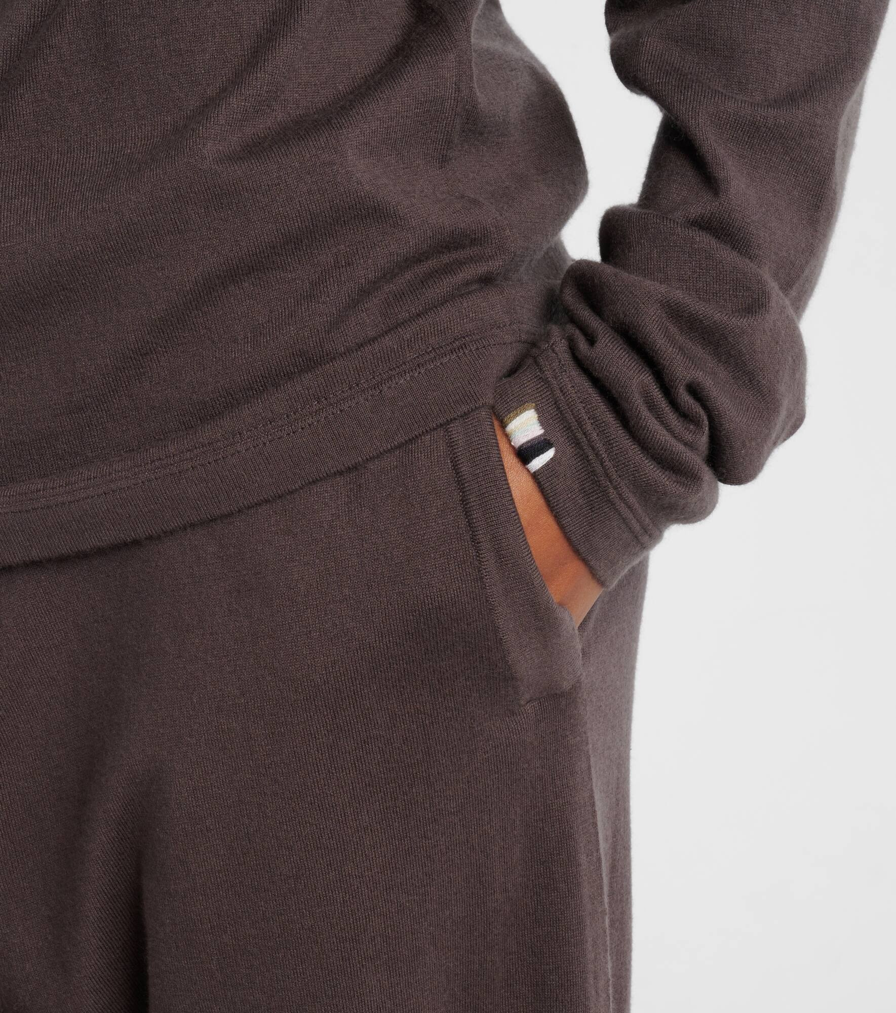 N°370 Herman cotton and cashmere Henley shirt - 5