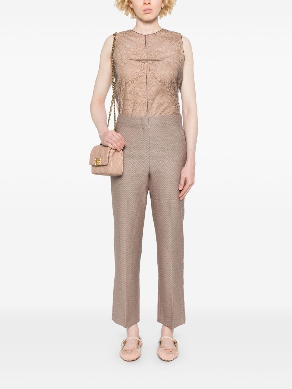 FF-jacquard trousers - 2