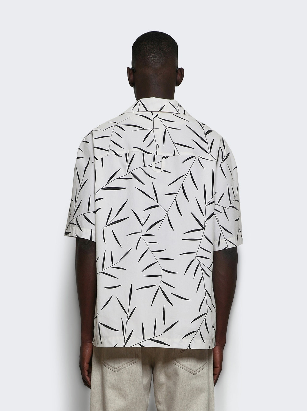 La Chemise Fonccio Print Foliage Off White - 4