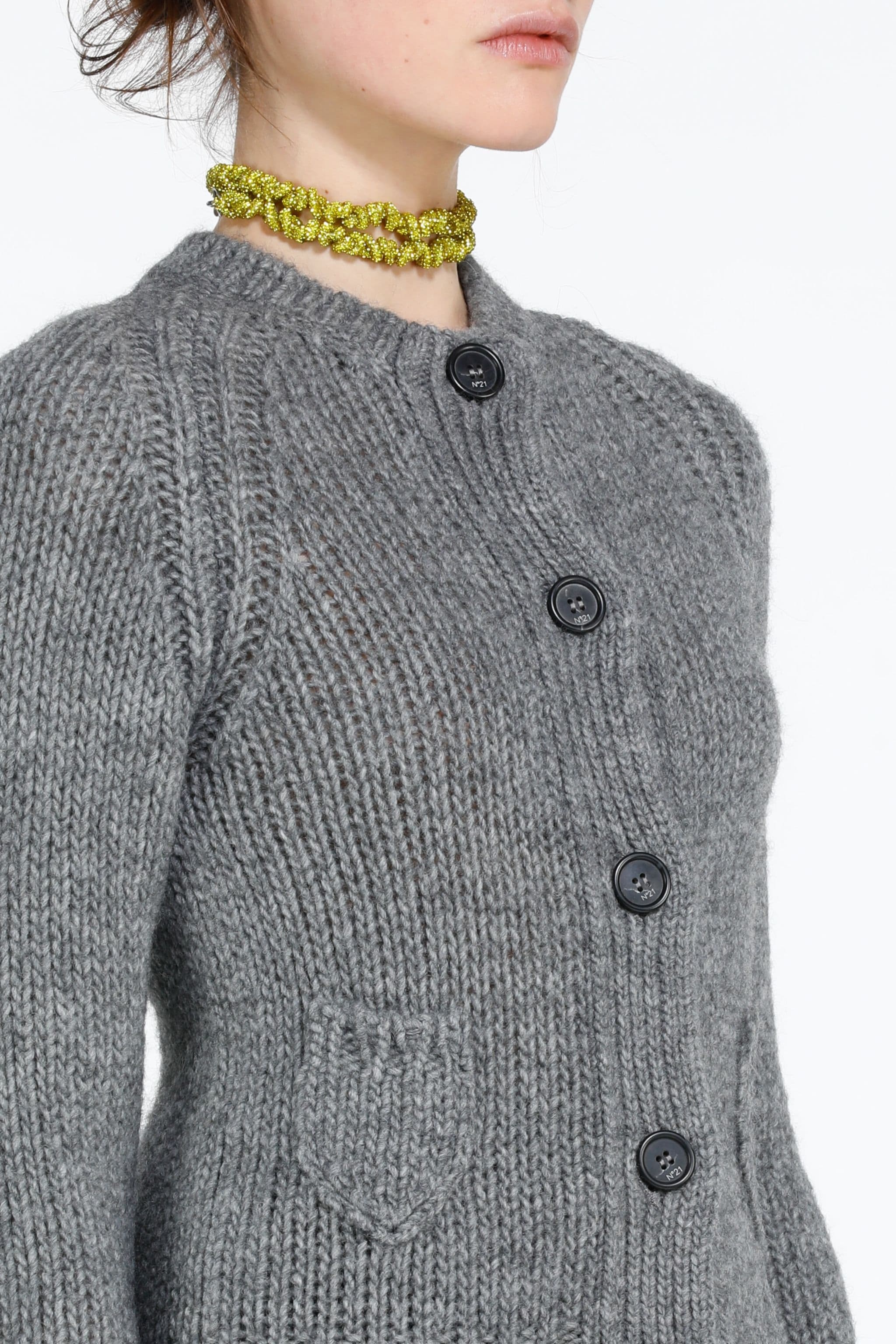 KNITTED CARDIGAN - 5