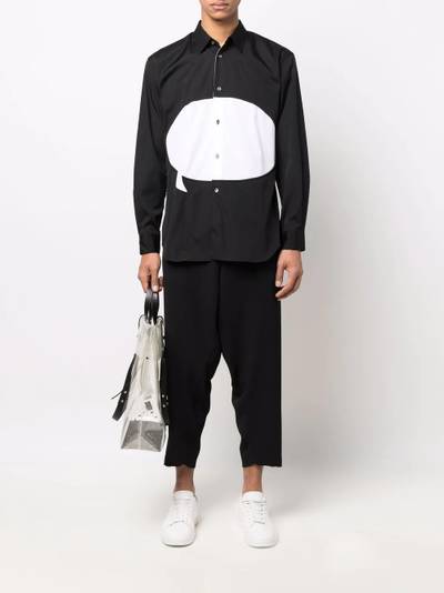 Comme des Garçons SHIRT speech-bubble cotton shirt outlook