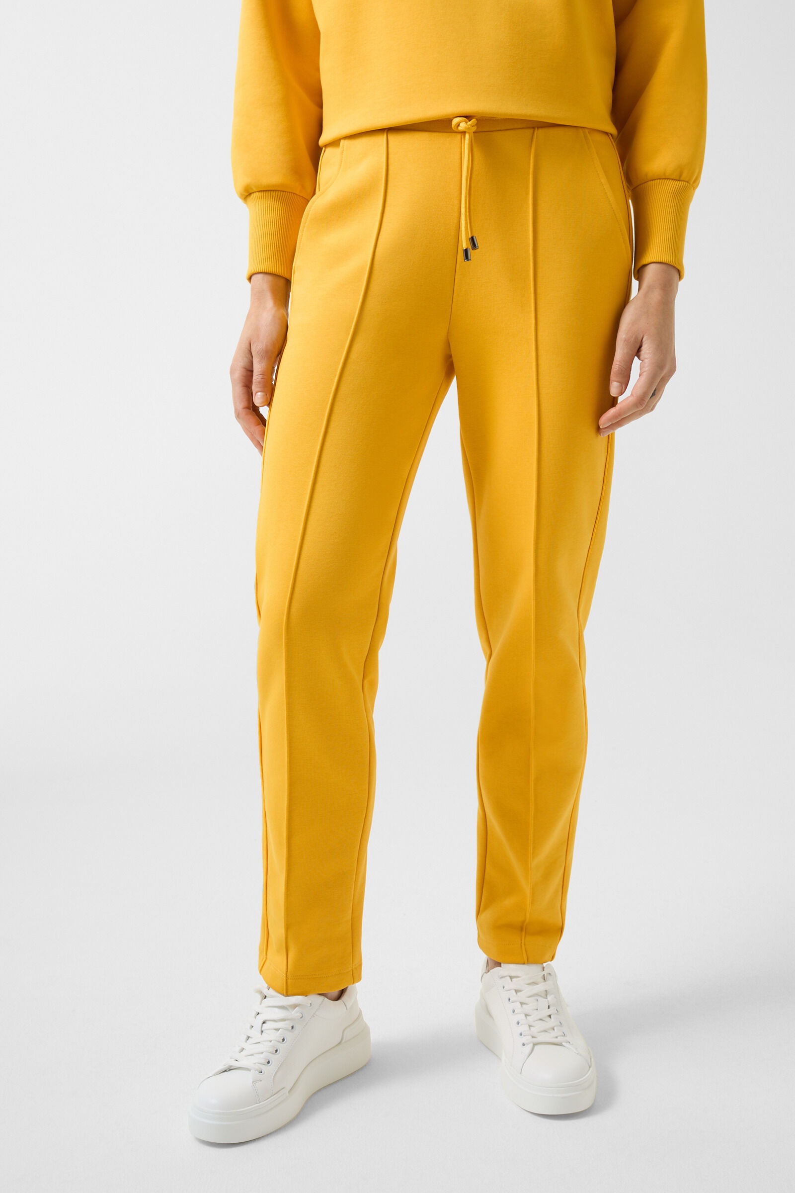 Carey Tracksuit pants in Mustard yellow - 2