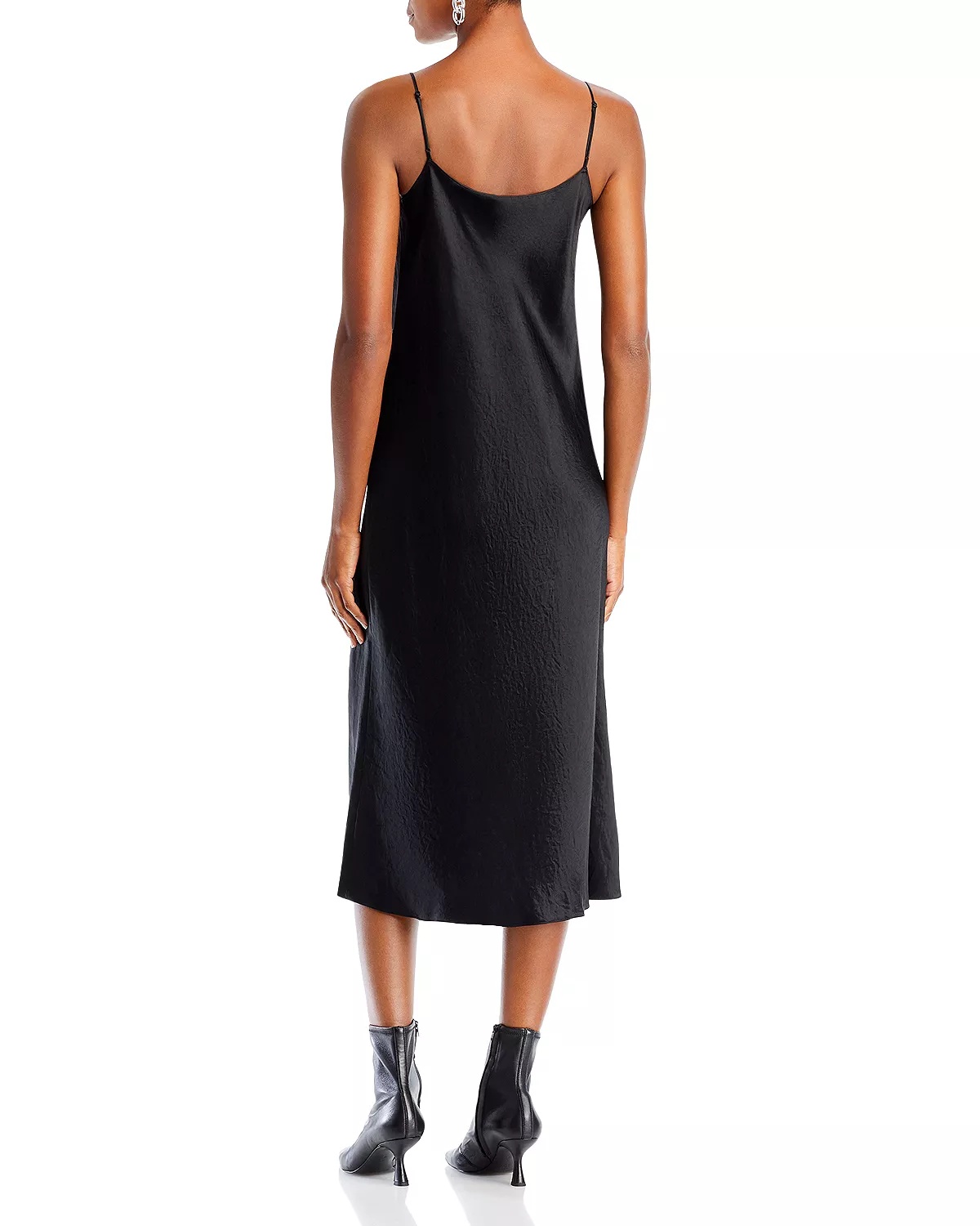 Satin Slip Dress - 3