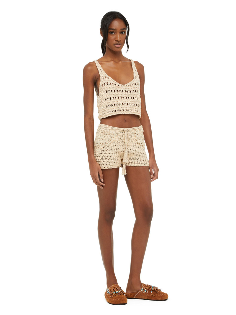 Alanui A Love Letter To India Shorts outlook