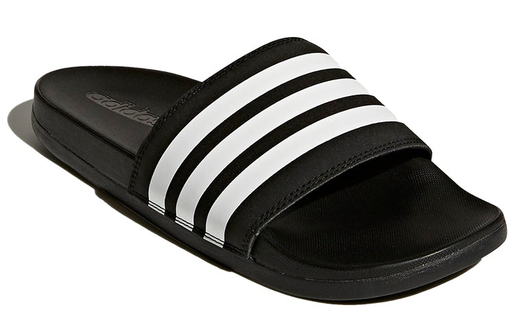(WMNS) adidas Adilette Comfort Slides 'Core Black White' AP9966 - 3