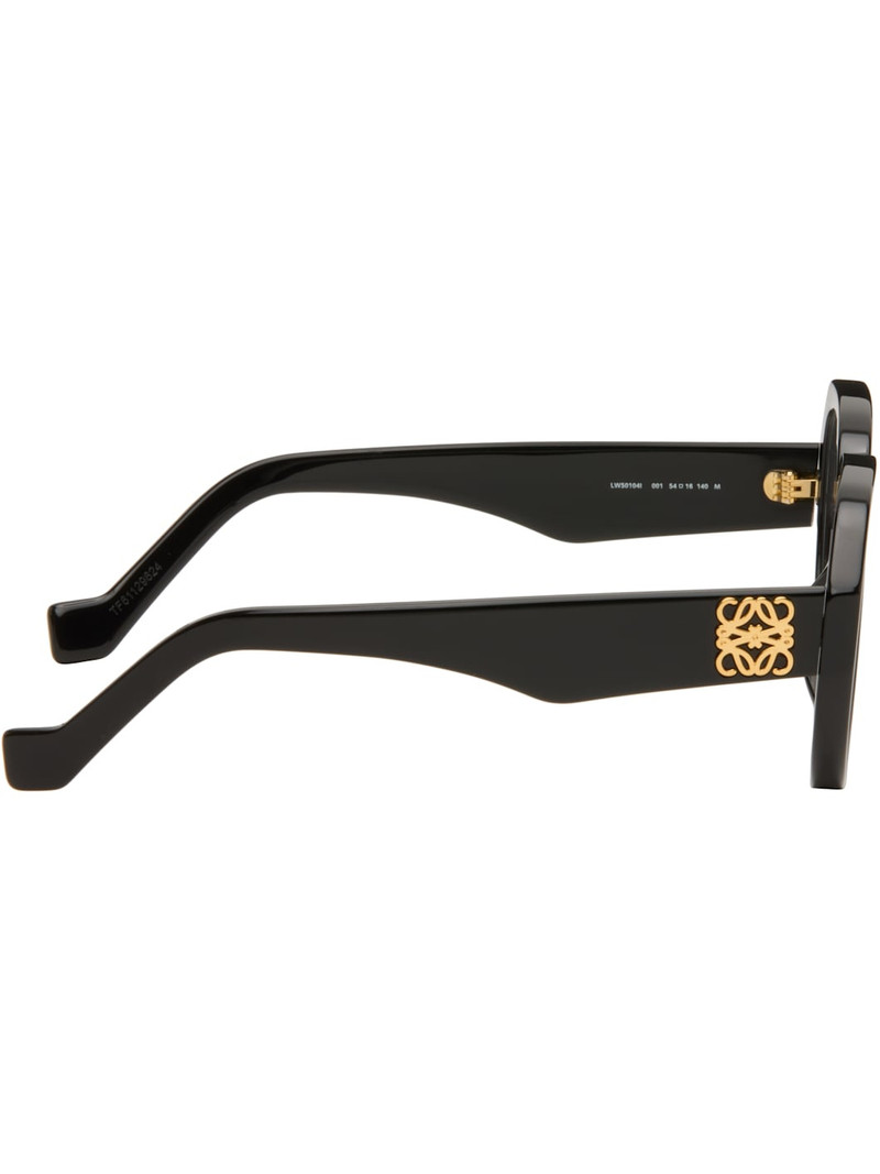 Loewe Black Anagram Geometric Glasses outlook