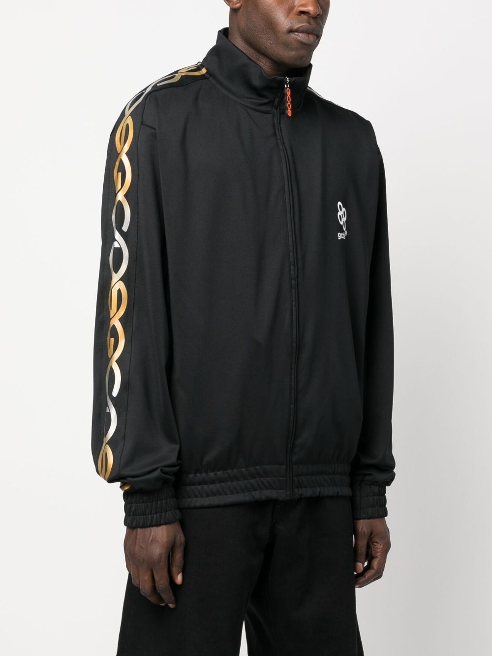 reflective logo-print sweatshirt - 3