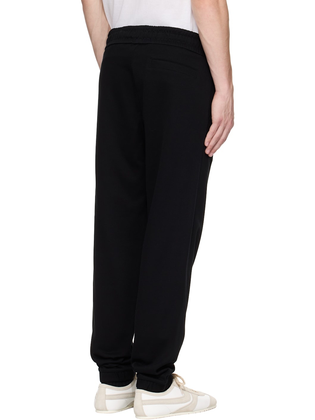 Black Drawstring Sweatpants - 3