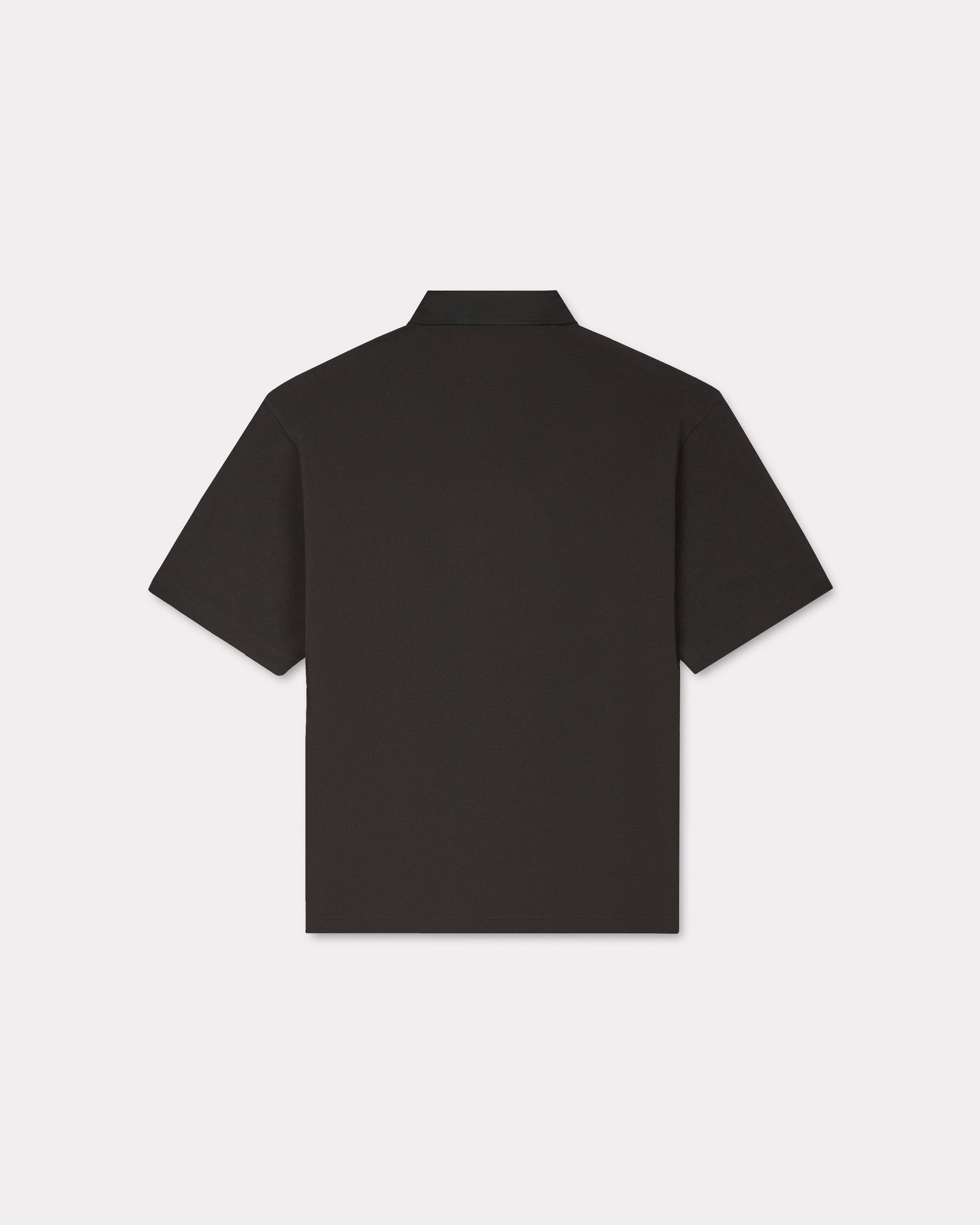 'Boke Flower 2.0' embroidered polo in organic cotton - 2