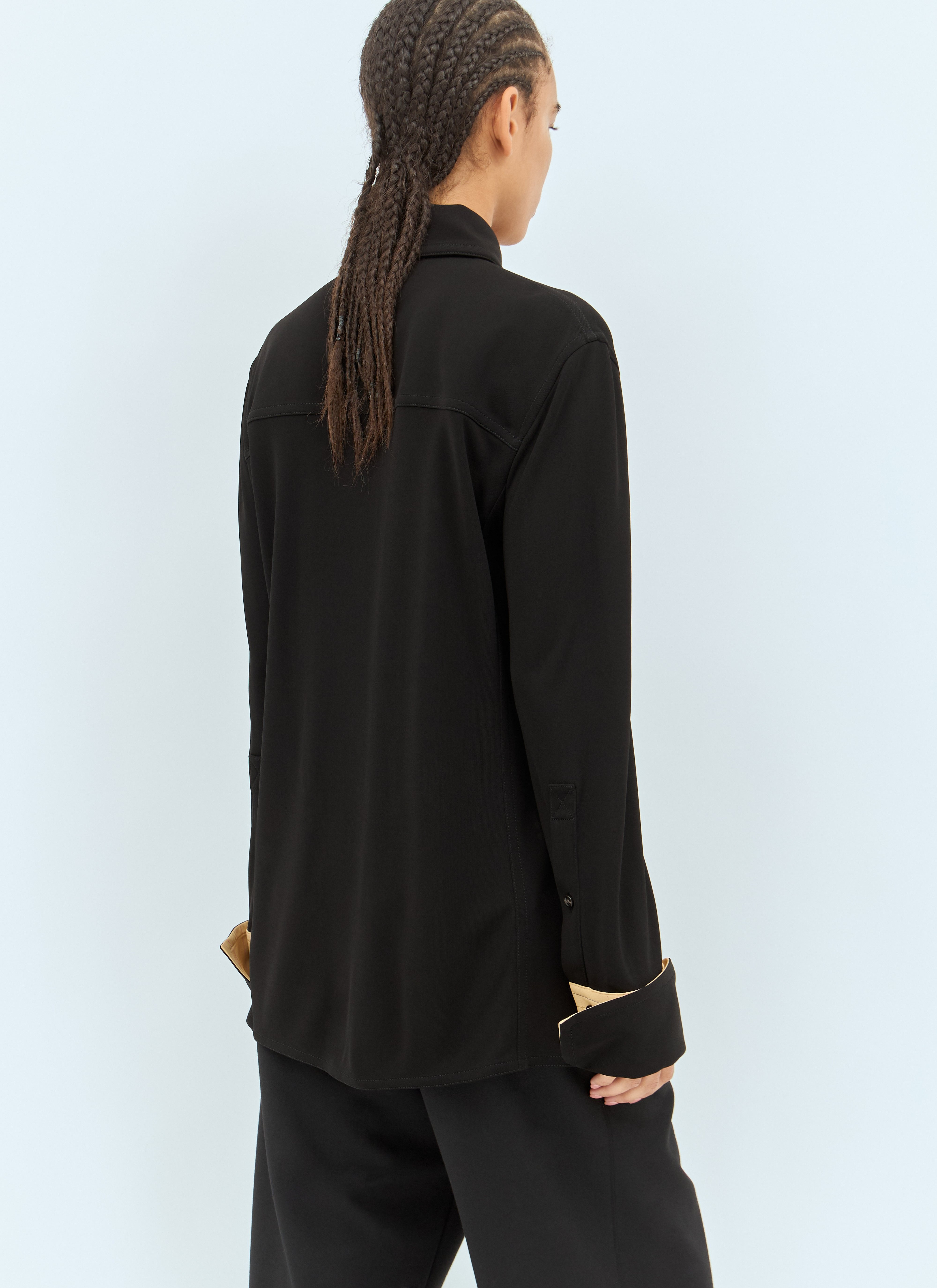 Bottega Veneta Women Fluid Long-Sleeve Shirt - 6