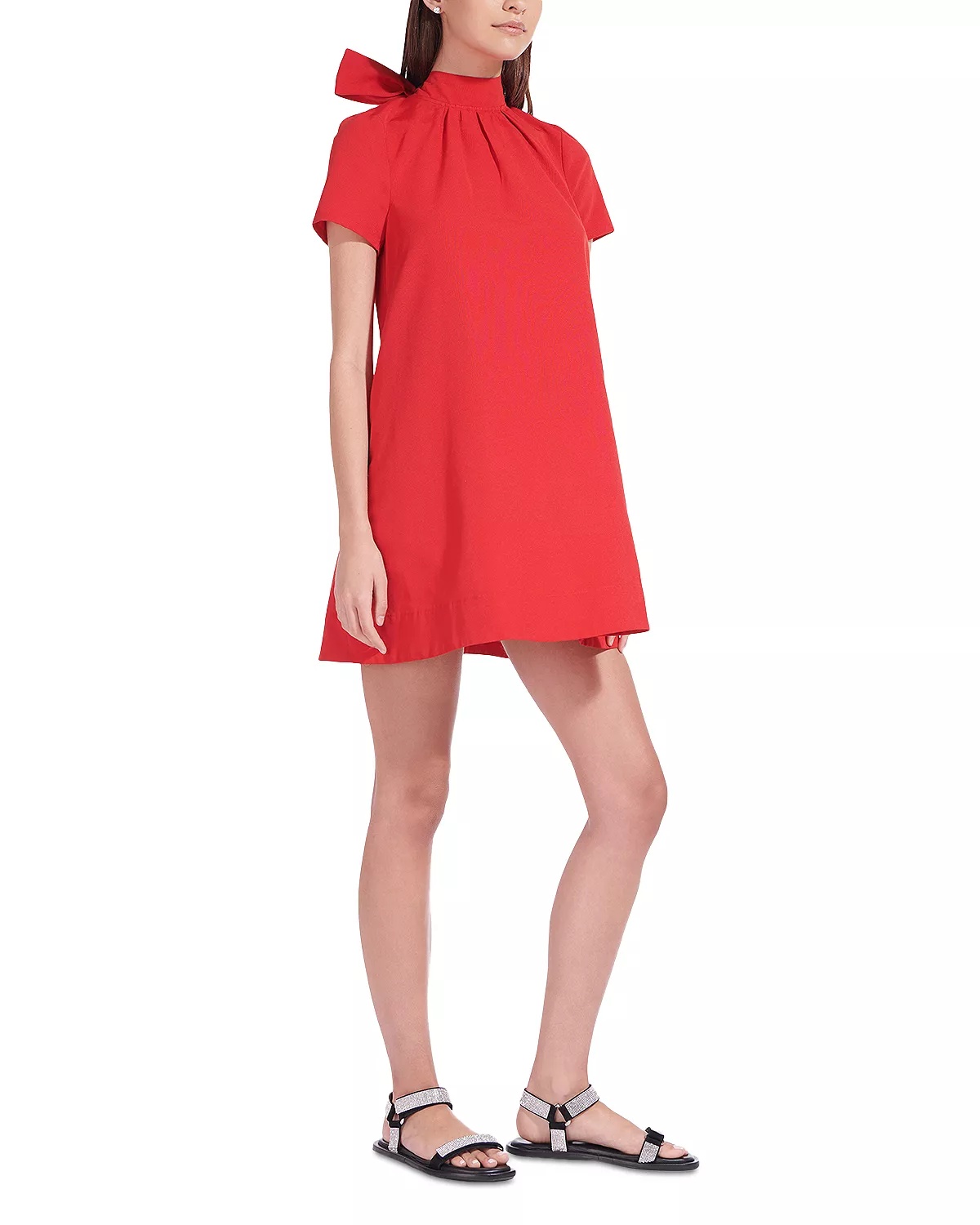 Ilana Mock Neck Mini Dress - 5