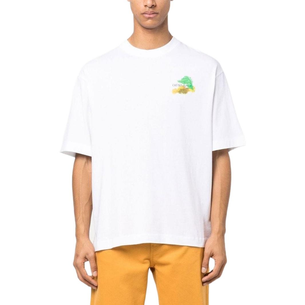 Off-White Brush Arrow Over Skate SS23 Tee OMAA120S23JER0010184 - 2