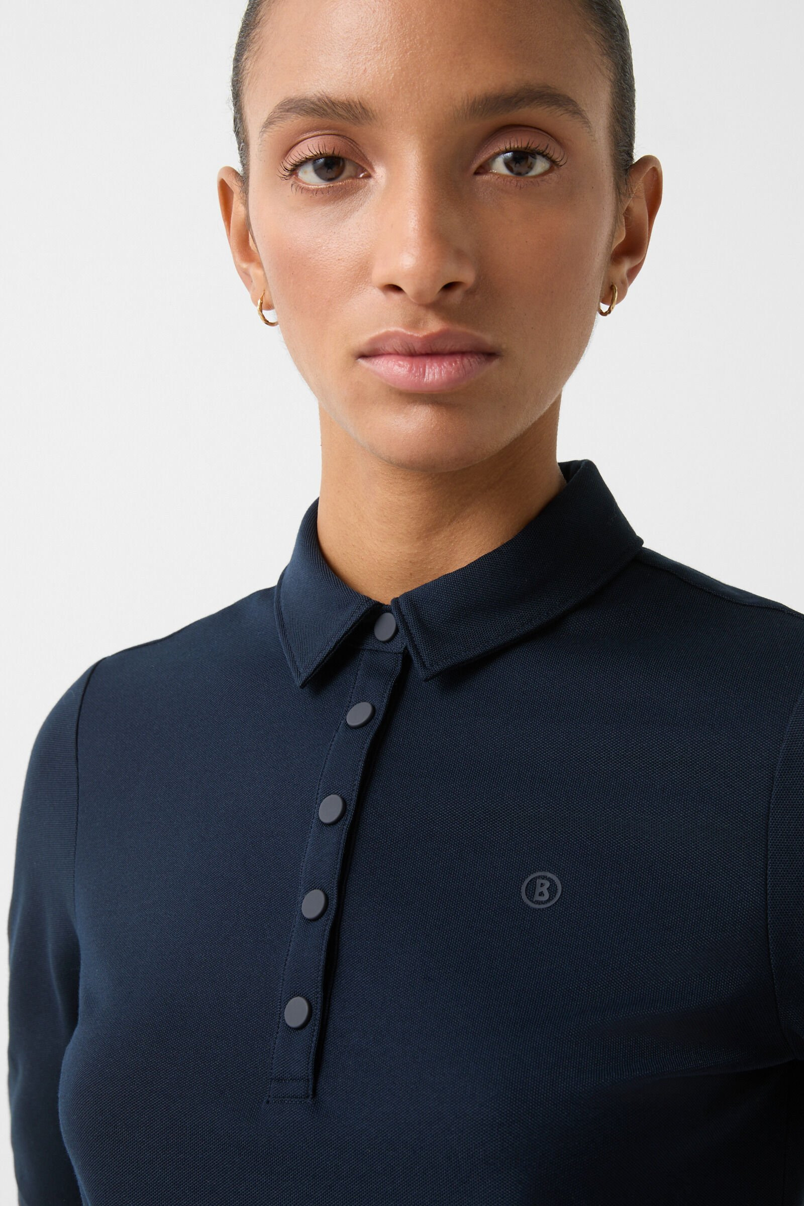 Tammy polo shirt in Navy blue - 4