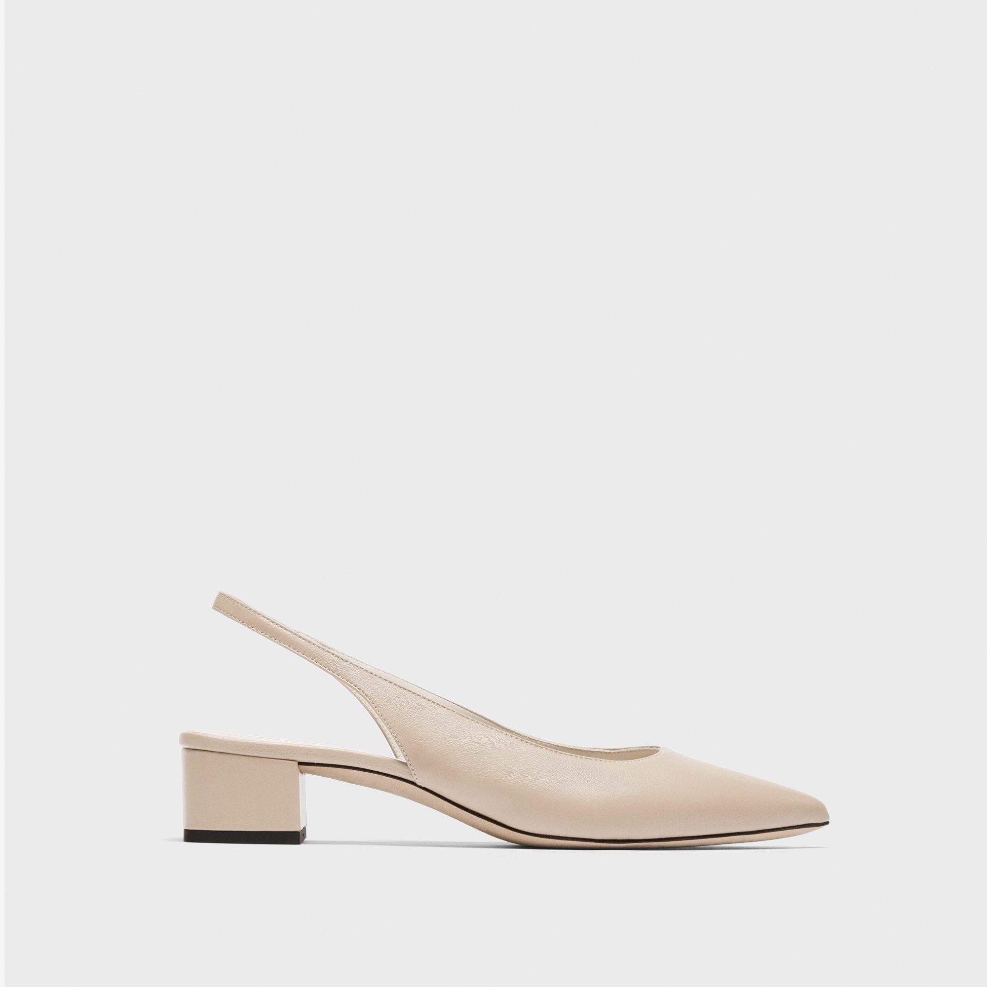Slingback Pump in Leather - 1