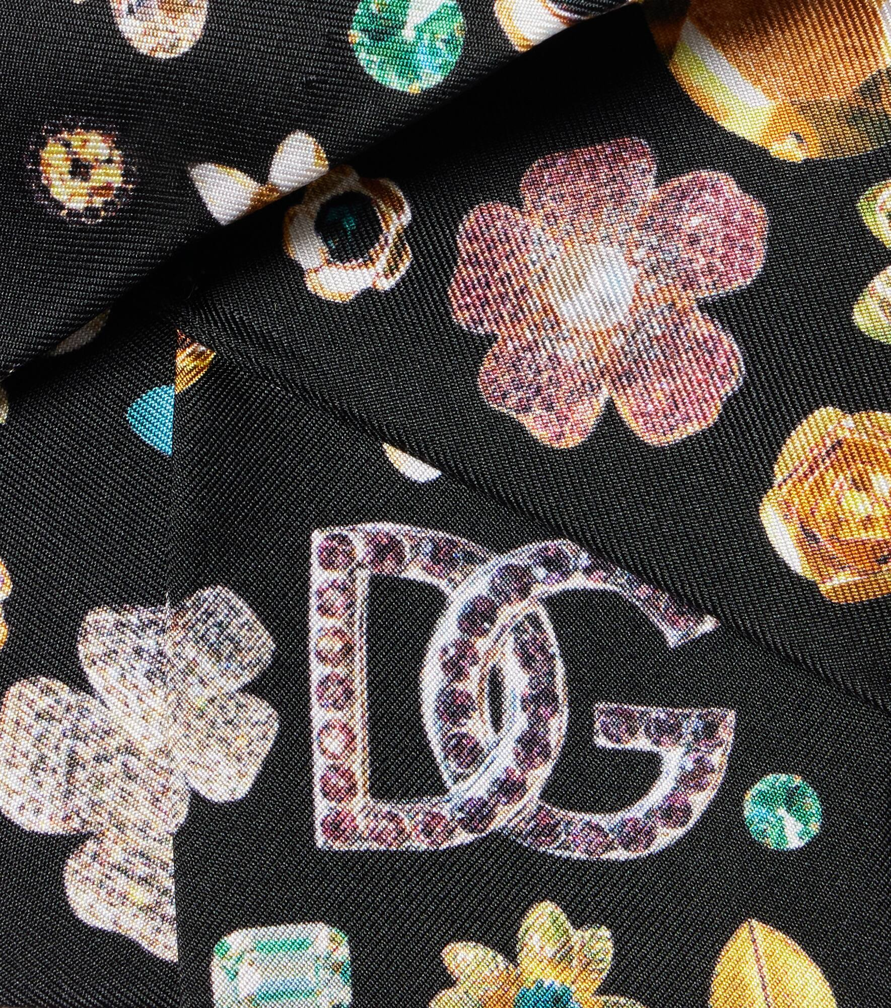 Silk twill scarf - 4