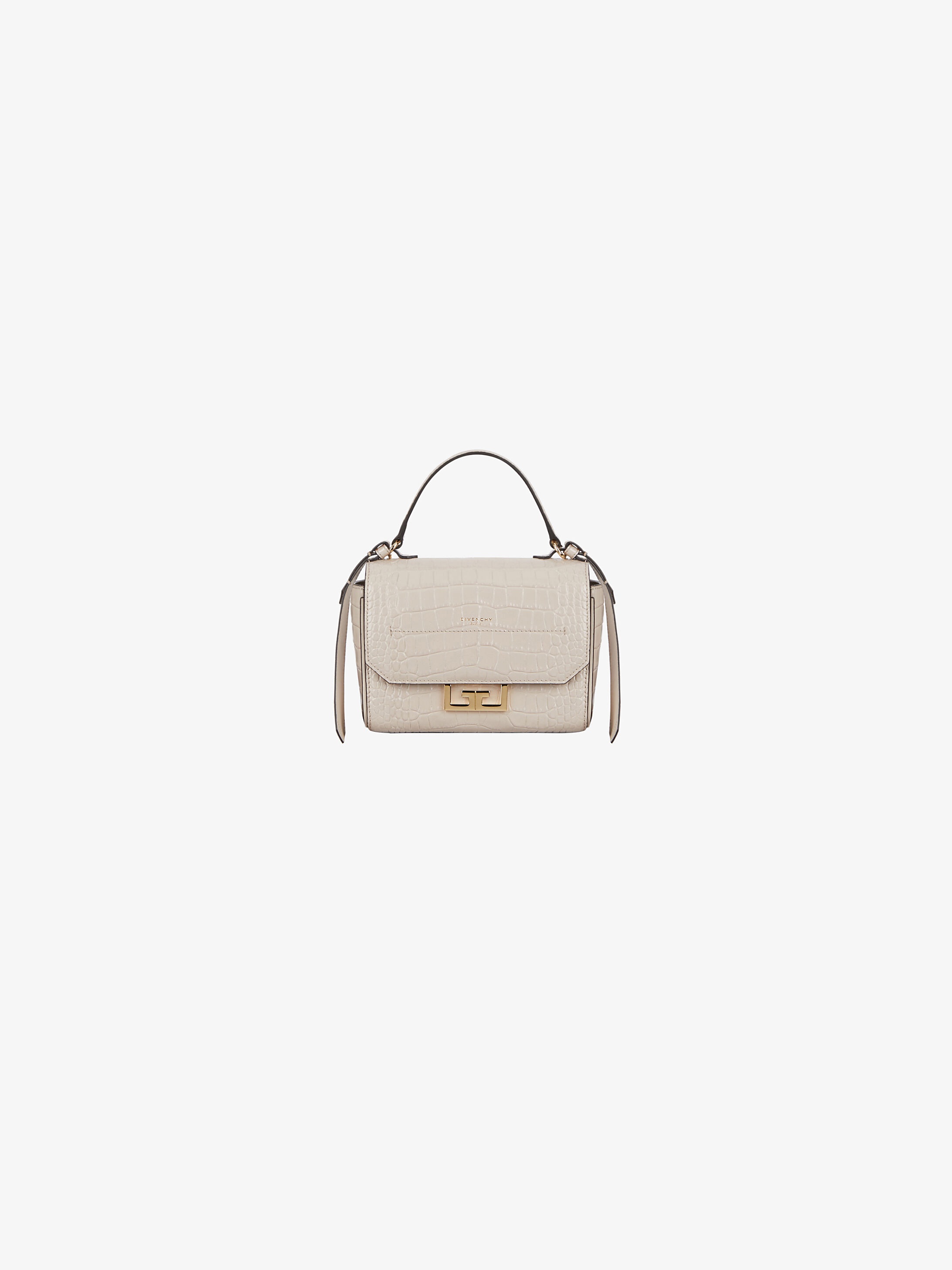 Mini Eden bag in crocodile-effect leather - 2