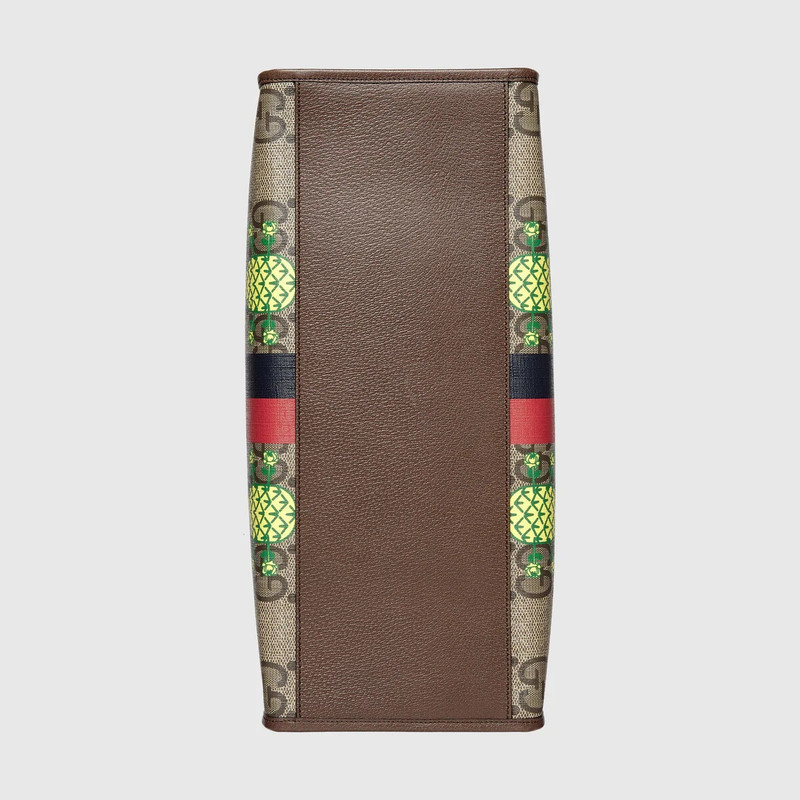 Gucci Pineapple GG Supreme medium tote 8