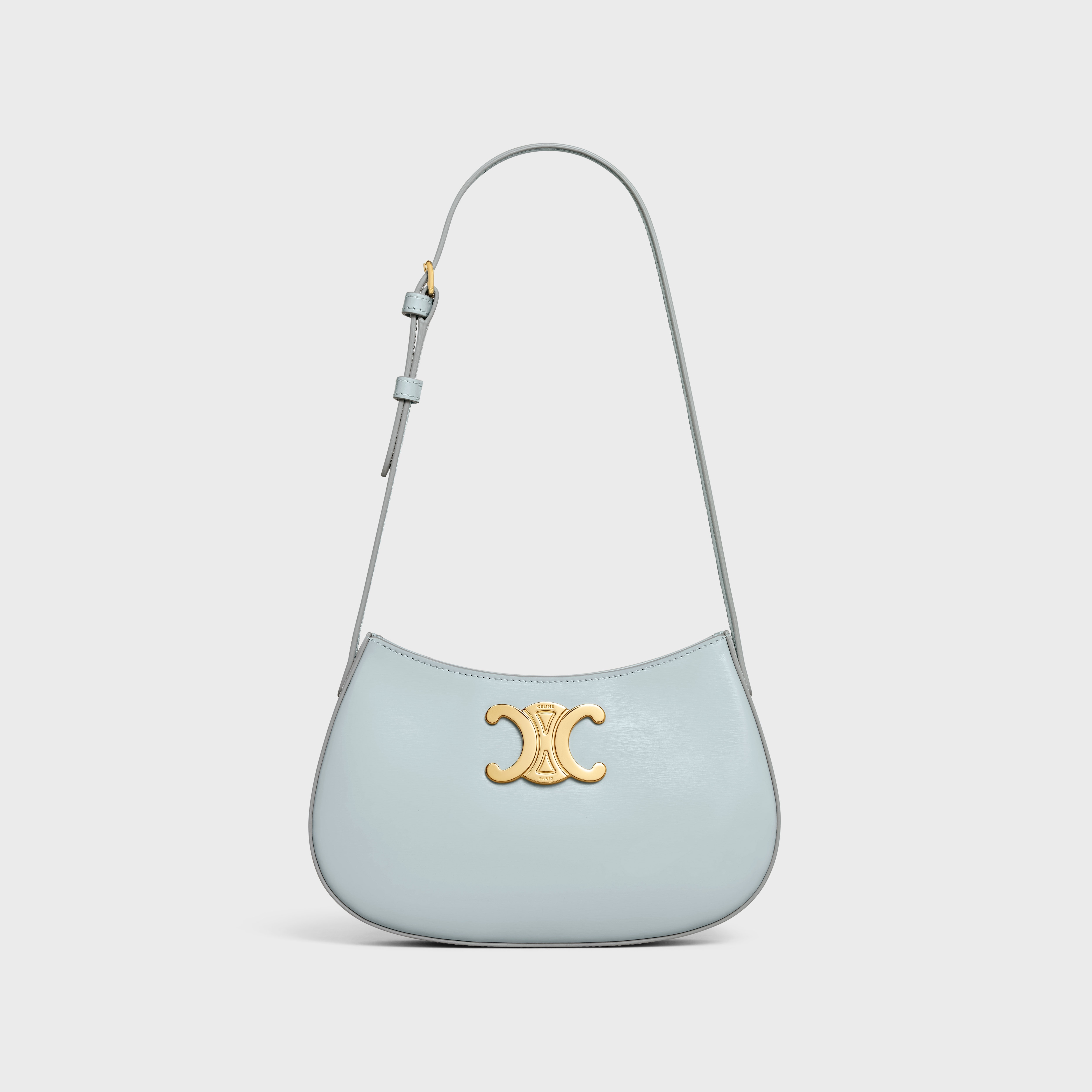 美しい♪◇MEDIUM TILLY バッグ◇CELINE MEDIUM TILLY BAG IN TRIOMPHE CANVAS AND CALFSKIN - TAN | CELINE