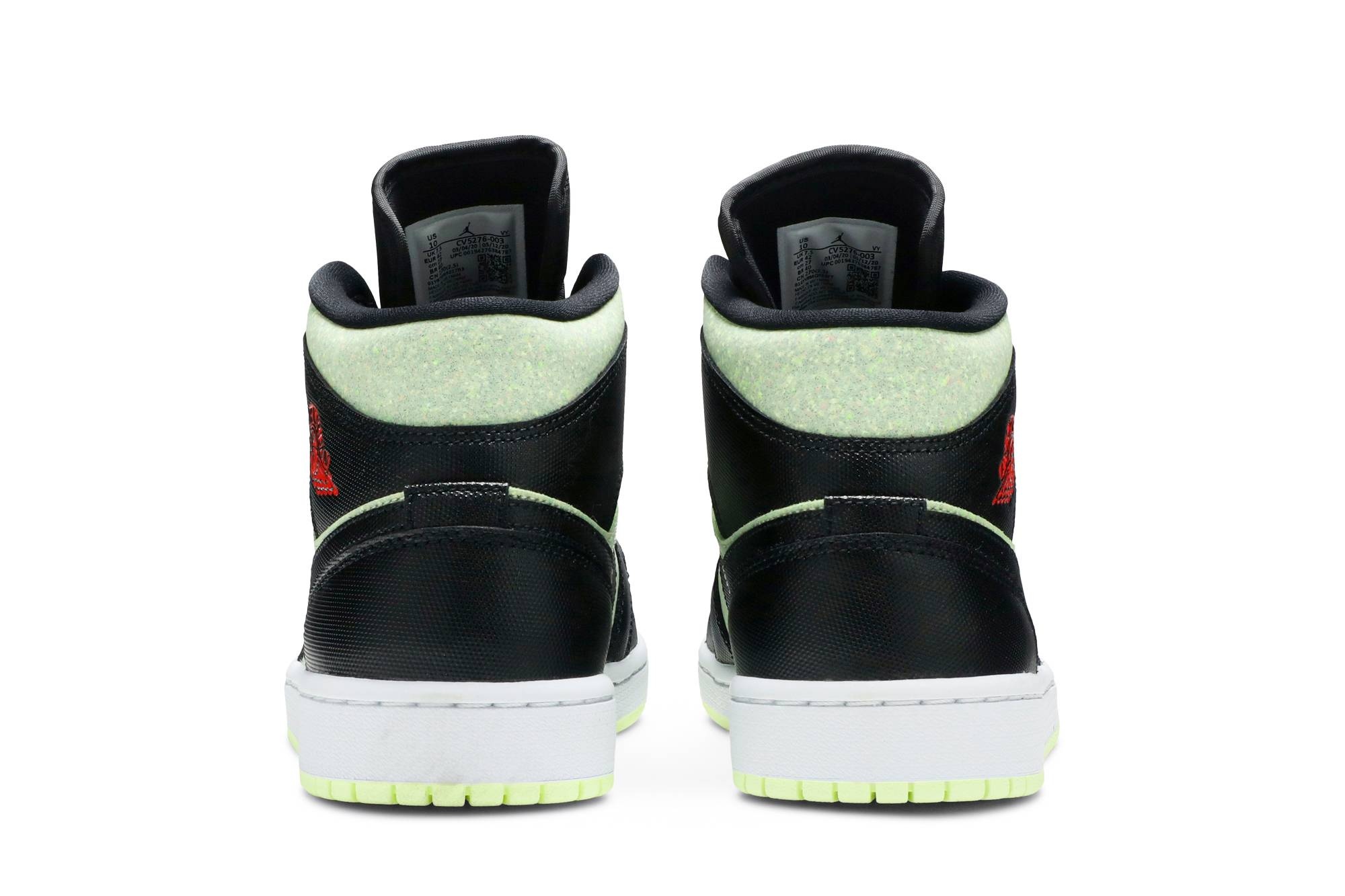 Wmns Air Jordan 1 Mid SE 'Black Barely Volt' - 6
